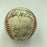 1957 Milwaukee Braves W.S. Champs & Legends Signed Baseball Hank Aaron JSA COA