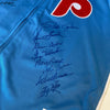 1980 Philadelphia Phillies World Series Champs Team Signed Jersey JSA COA