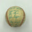 1957 Milwaukee Braves World Series Champs Team Signed Baseball With JSA COA