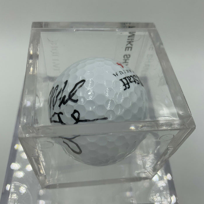 Mike Shanahan NFL Signed Autographed Golf Ball PGA With JSA COA