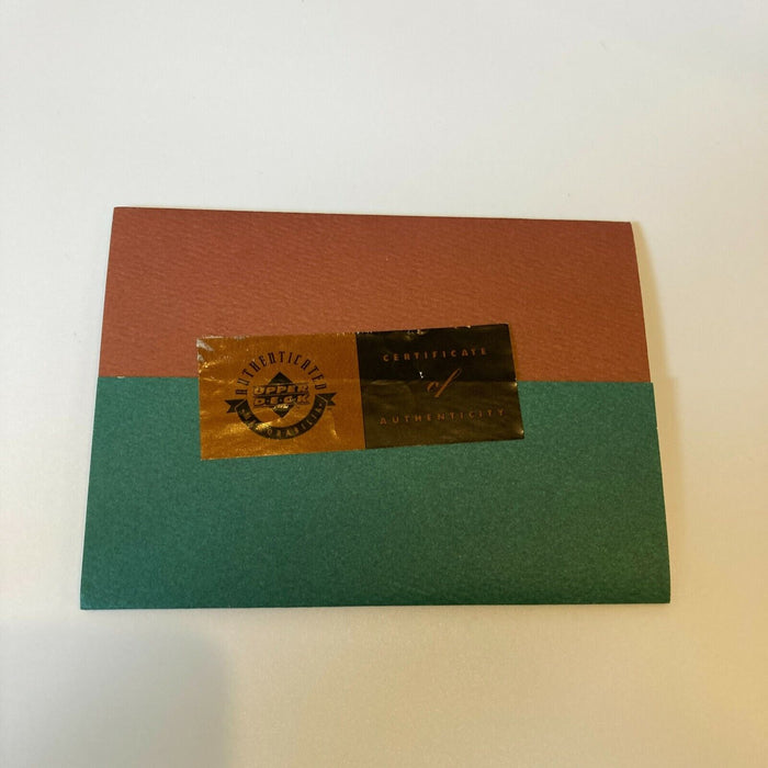 Michael Jordan Bill Russell Magic Johnson Larry Bird Signed Basketball UDA COA