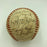 Beautiful Vintage 1975 Boston Red Sox Champs Team Signed Baseball JSA COA