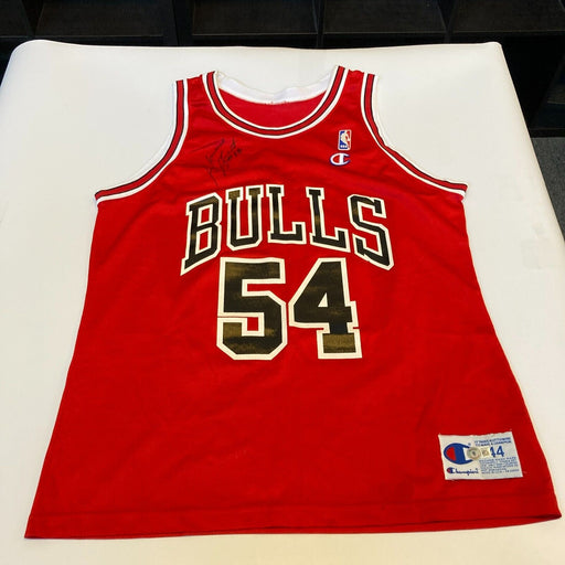 Horace Grant Signed Authentic Champion Chicago Bulls 1990's Jersey Beckett