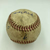 Mickey Lolich Signed Career Win No. 58 Final Out Game Used Baseball Beckett COA