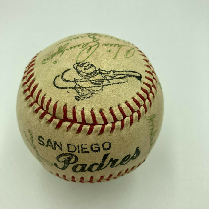 1960's San Diego Padres Team Signed Autographed Baseball