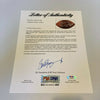 Bart Starr Brett Favre Green Bay Packers HOF Legends Signed Football PSA DNA