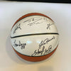 Shaquille O'neal Allen Iverson Yao Ming 2016 HOF Induction Signed Basketball JSA