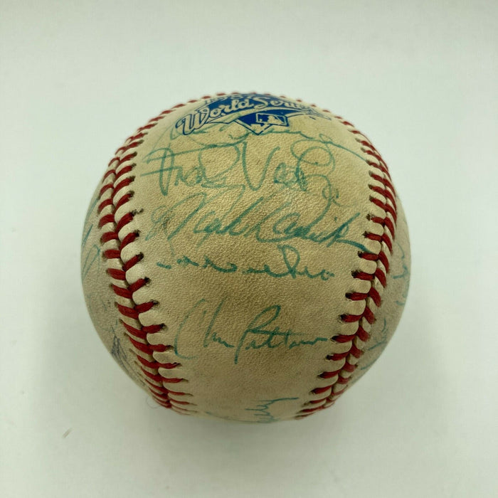 1987 Minnesota Twins World Series Champs Team Signed Baseball Kirby Puckett JSA