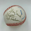 Stephanie McMahon Stay Tuned Signed Autographed Baseball WWE Wrestling JSA COA
