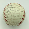 The Finest 1943 St. Louis Cardinals NL Champs Team Signed Baseball PSA DNA COA