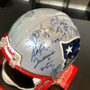 2004 New England Patriots Super Bowl Champs Team Signed Helmet Tom Brady Beckett