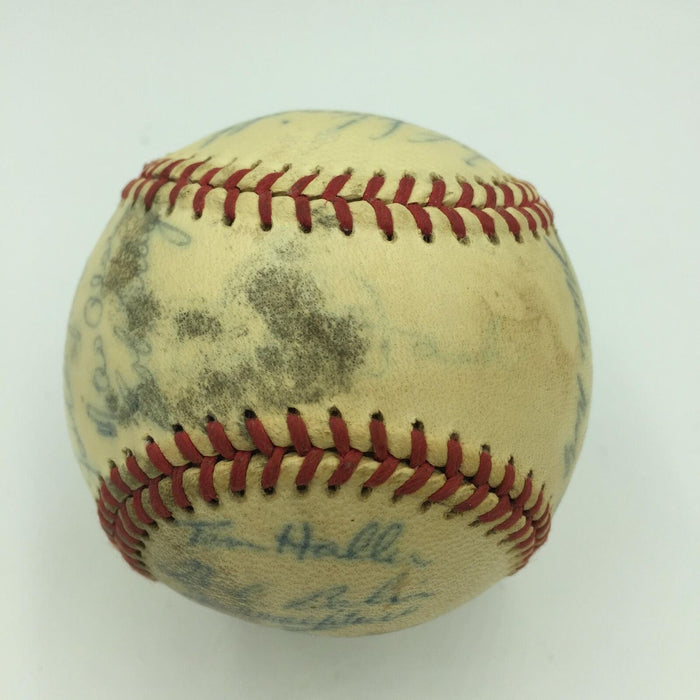 1961 San Francisco Giants Team Signed National League Baseball With Willie Mays