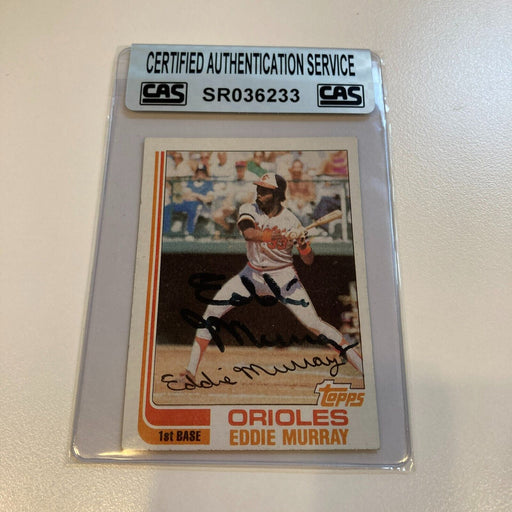 1982 Topps Eddie Murray Signed Baseball Card PSA DNA Certified Auto
