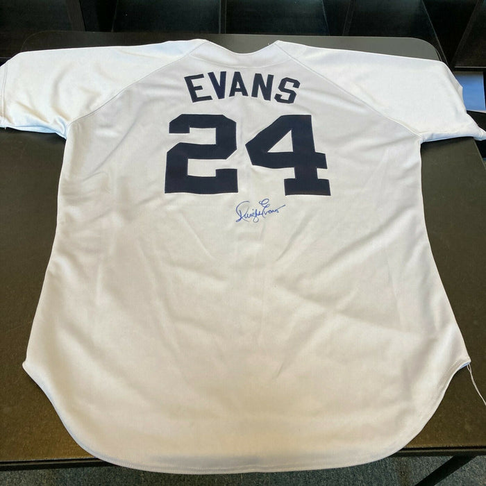 Dwight Evans Signed Russell Authentic Boston Red Sox Jersey With JSA COA