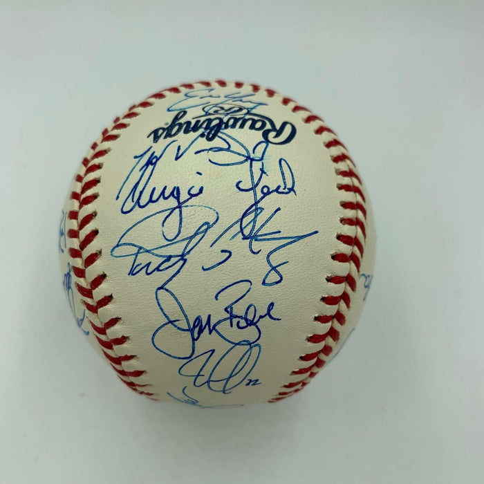 2000 Chicago Cubs Team Signed MLB Baseball Sammy Sosa With PSA DNA COA