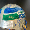 1990 Seattle Seahawks Team Signed Full Size Helmet 30+ Signatures With JSA COA