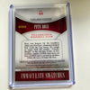 2014 Immaculate Collection Pete Rose #23/49 Game Used Jersey Card