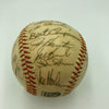 1972 Oakland A's Athletics World Series Champs Team Signed Baseball JSA COA