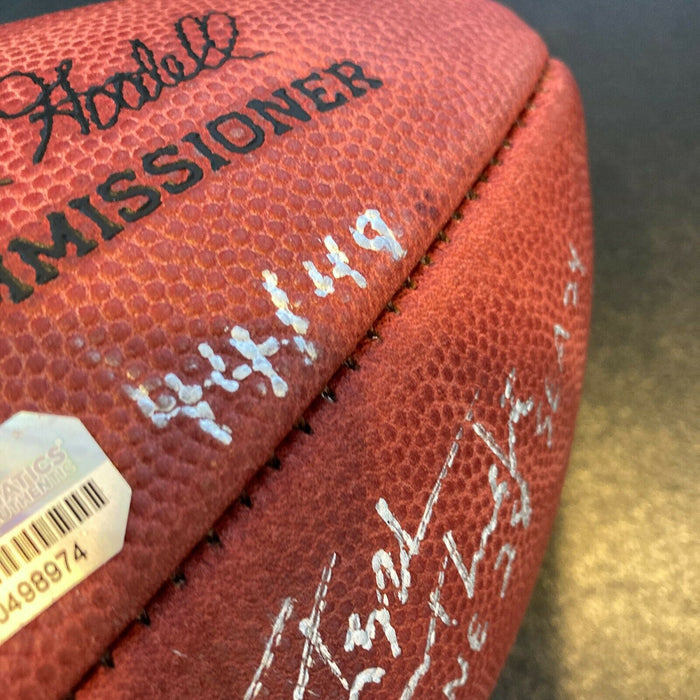 Tom Brady 2014 New England Patriots Super Bowl Champs Signed Football Fanatics