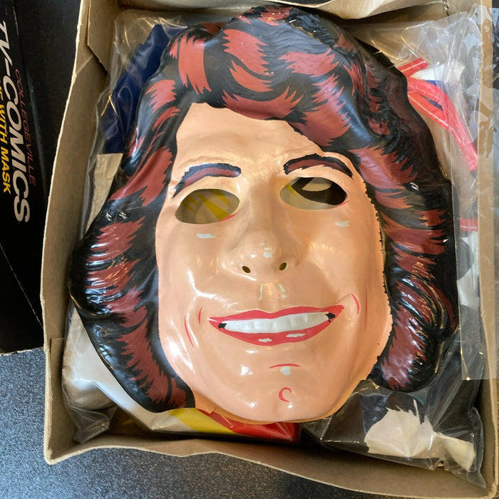 Vintage 1976 Collegeville Costume Barbarino Welcome Back Kotter Mask Outfit Box