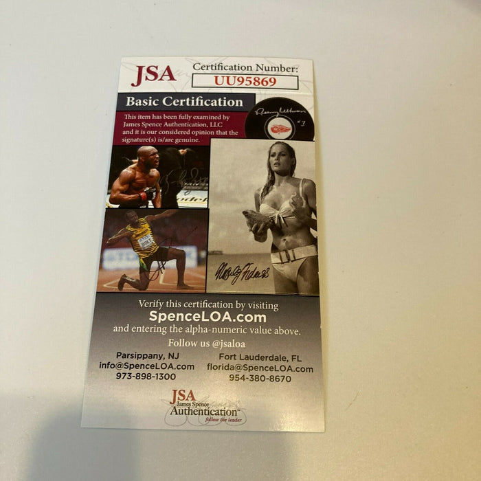 Kareem Abdul Jabbar Signed Spalding Official NBA Game Basketball JSA COA