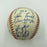 1987 Cleveland Indians Team Signed Official American League Baseball Joe Carter