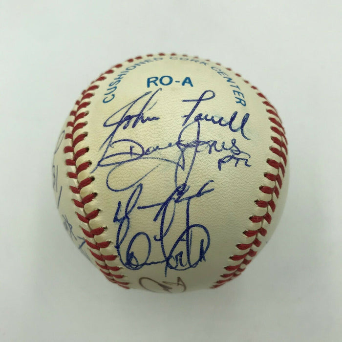 1987 Cleveland Indians Team Signed Official American League Baseball Joe Carter