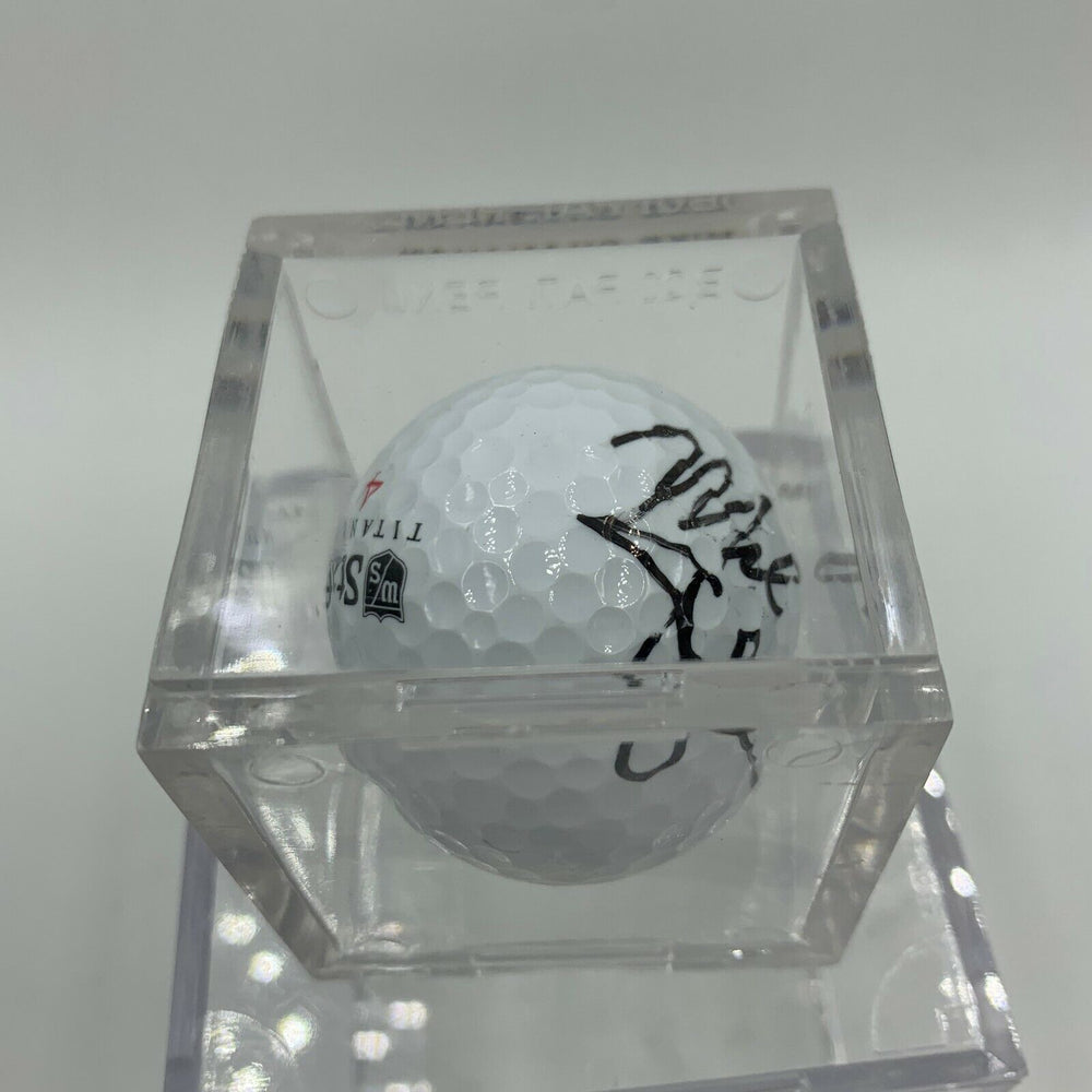 Mike Shanahan NFL Signed Autographed Golf Ball PGA With JSA COA