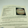 1944 St. Louis Cardinals World Series Champs Team Signed Baseball With JSA COA