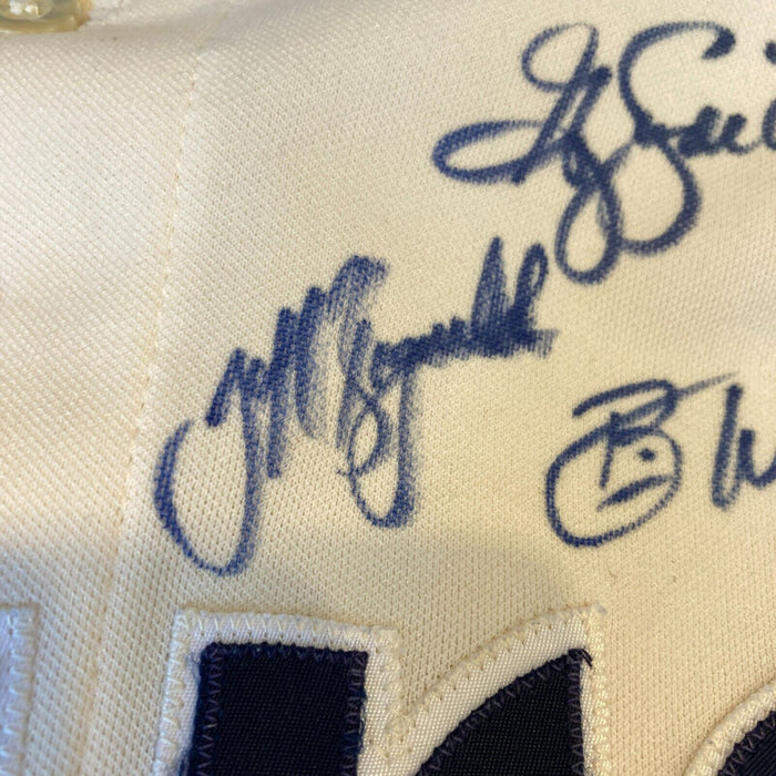 1980-90's Houston Astros Team Signed Game Jersey Jeff Bagwell Craig Biggio JSA