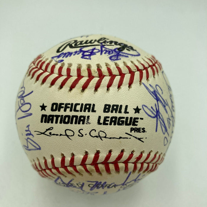 1970's-1980's New York Mets Legends Multi Signed Baseball 25 Sigs Tug Mcgraw