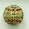 1961 New York Yankees World Series Champs Team Signed Baseball Roger Maris JSA