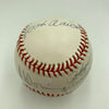 Hank Aaron Al Downing Joe Ferguson 715th Home Run 4-8-1974 Signed Baseball PSA