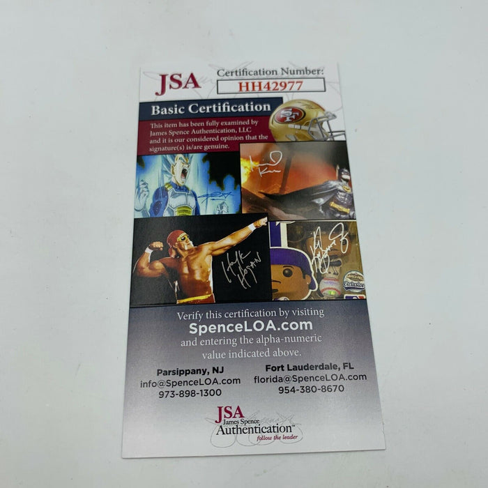 Jamie Moyer Signed Autographed Golf Ball PGA With JSA COA