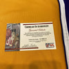 Kobe Bryant Signed 2000-01 Game Issued Los Angeles Lakers Jersey Beckett & PSA