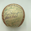 Jackie Robinson & Roy Campanella 1953 Brooklyn Dodgers Team Signed Baseball JSA