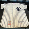 Beautiful Joe Dimaggio Signed 1941 New York Yankees Game Model Jersey JSA COA