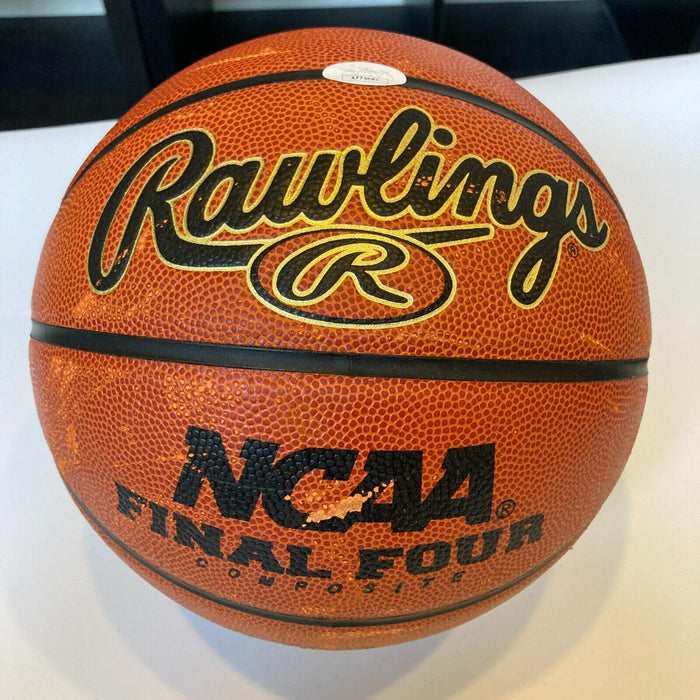 John Wooden "UCLA" Signed Rawlings NCAA Basketball JSA COA