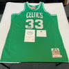 Larry Bird Signed 1985-86 Boston Celtics Game Model Jersey Upper Deck UDA COA