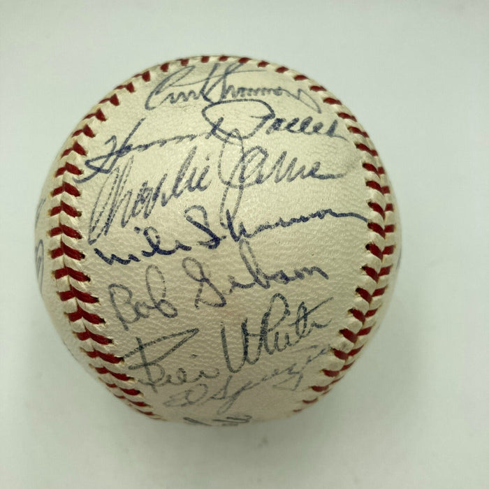 1964 St. Louis Cardinals World Series Champs Team Signed Baseball JSA COA