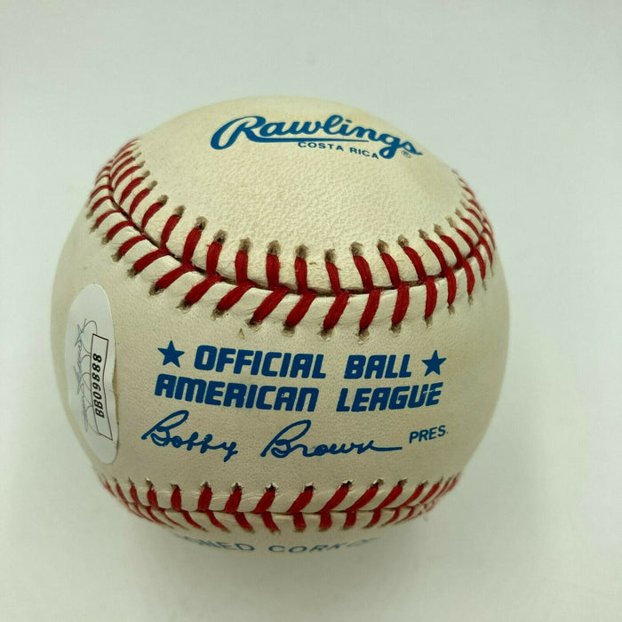 Charlie Keller Single Signed Official American League Baseball With JSA COA