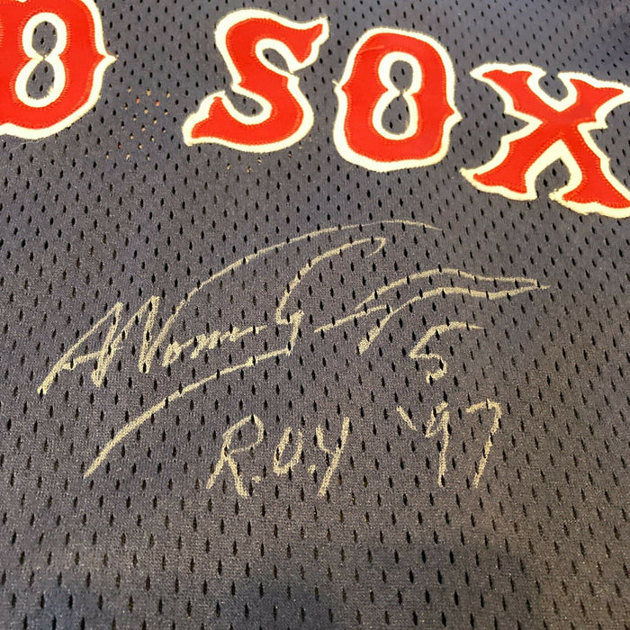 Nomar Garciaparra 1997 ROY Signed Authentic Boston Red Sox Jersey With JSA COA