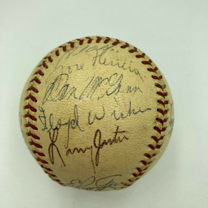 1969 Montreal Expos Inaugural Season Team Signed National League Baseball JSA