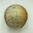 Nellie Fox 1954 Chicago White Sox Team Signed Baseball JSA COA