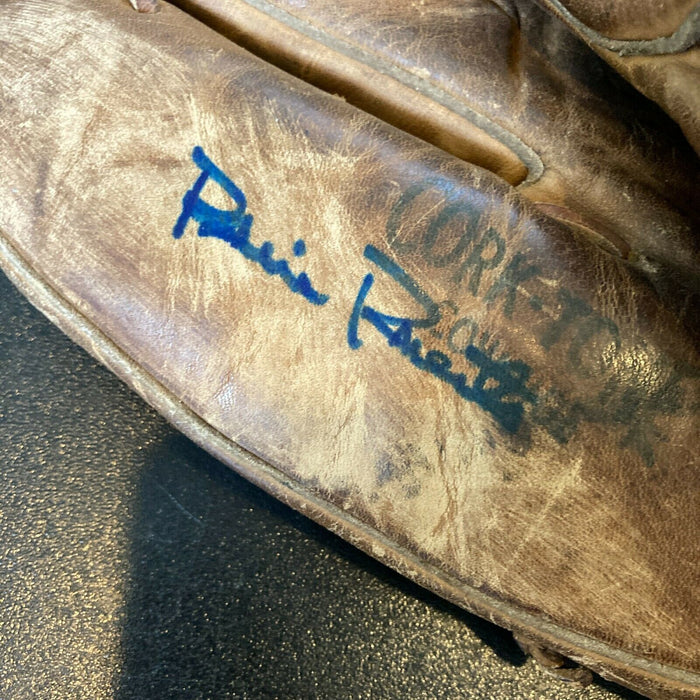 Robin Roberts Signed 1950's Game Model Baseball Glove With JSA COA
