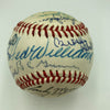 Stunning 1971 HOF Induction Signed Baseball Ted Williams Stan Musial JSA COA