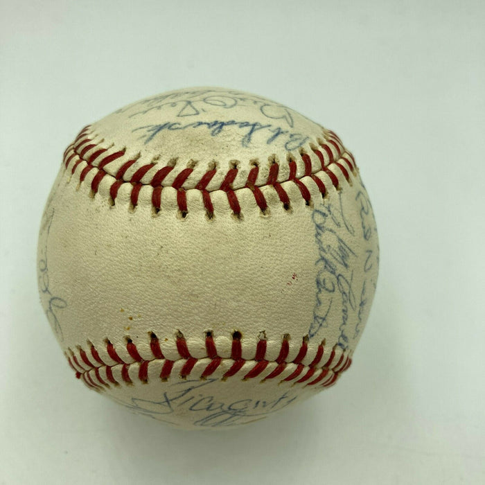 1965 Milwaukee Braves Team Signed National League Baseball PSA DNA COA