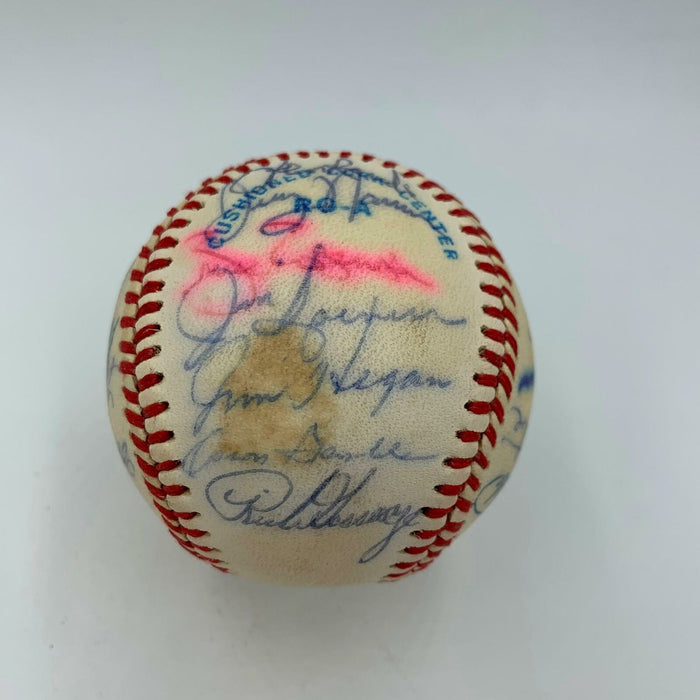 1979 New York Yankees Team Signed American League Baseball JSA COA