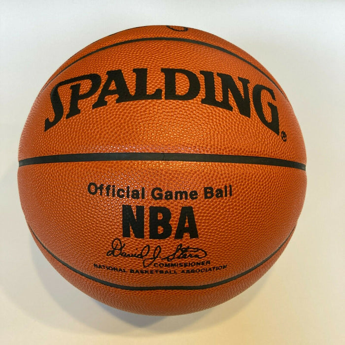 Kareem Abdul Jabbar Signed Spalding Official NBA Game Basketball JSA COA