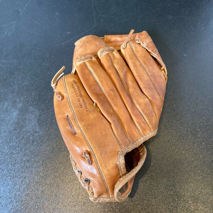 Ron Santo Signed 1960's Game Model Baseball Glove Chicago Cubs JSA COA